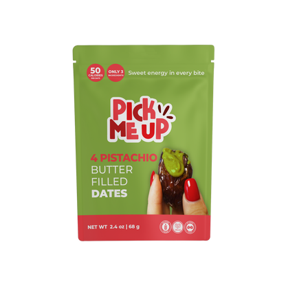 4 Pistachio Butter Filled Dates (5 and 10 packs)