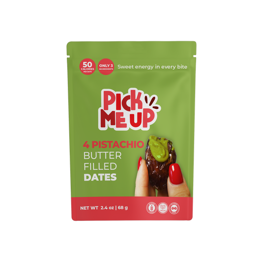 4 Pistachio Butter Filled Dates (5 and 10 packs)