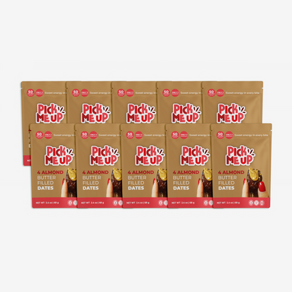 4 Almond Butter Filled Dates (5 and 10 packs)
